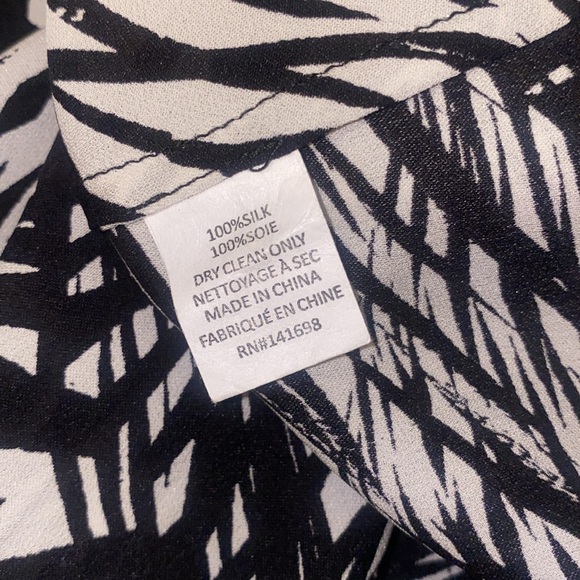 NWOT Ramy Brook 100% Silk Abstract Print Halter Tank Top SIze SP - Picture 10 of 10